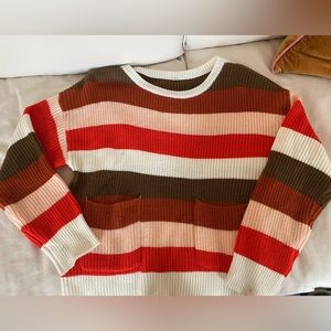 Striped sweater! Size Small